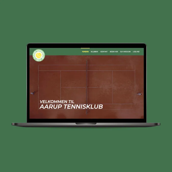 UI & UX redesign of Aarup tennisclubs website